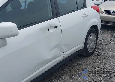 2010 Nissan Versa 1.8S из США, поврежденный, VIN 3N1BC1CP2AL455566